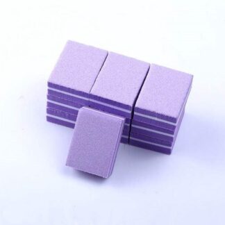 Two-sided mini nail file block