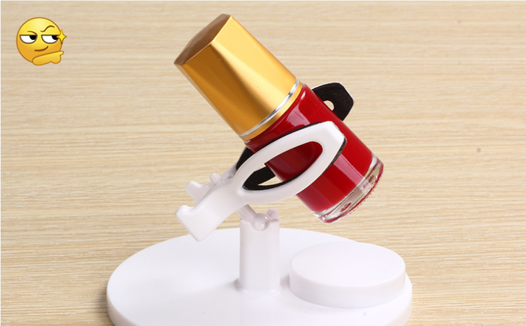 Gel-Bottle-Holder Display Nail-Varnish-Stand Tilt Easy Manicure Hand-Fre