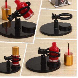 Gel-Bottle-Holder Display Nail-Varnish-Stand Tilt Easy Manicure Hand-Fre