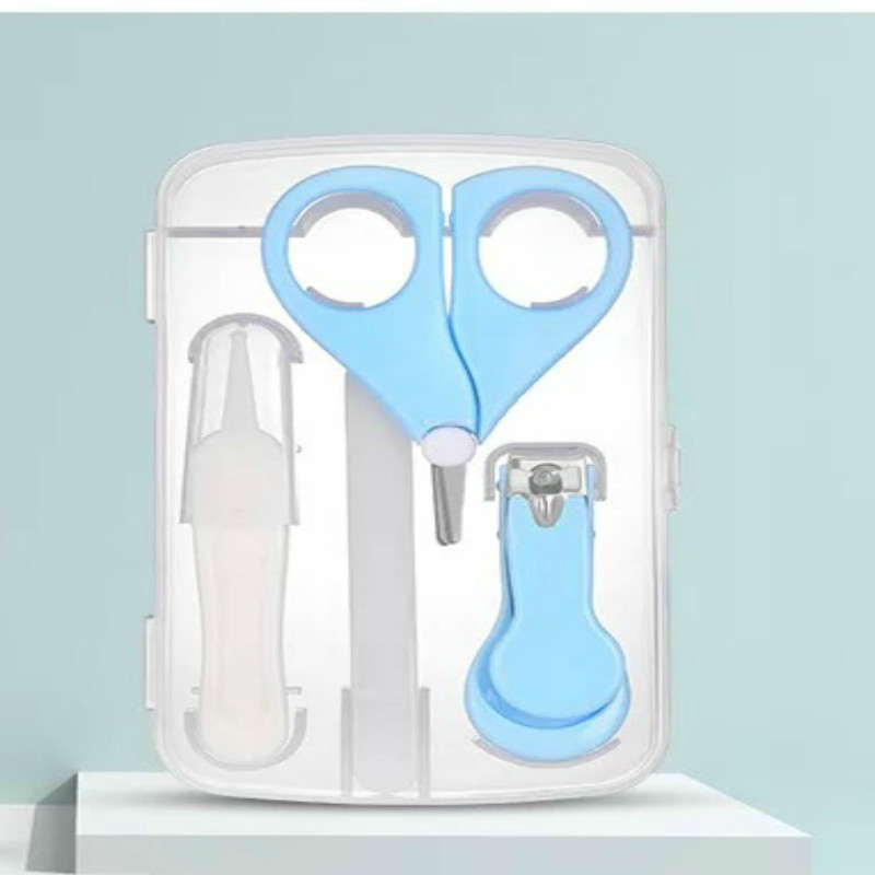 Baby Nail File Combination Set Baby Nail Clipper Four-Piece Set Baby Saf