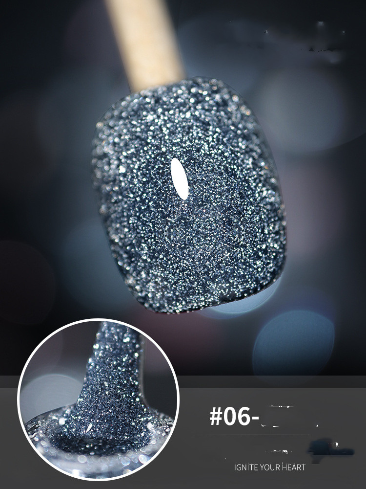 10ml Glitter Nail Gel Polish Primer UV Nail Gel Varnish