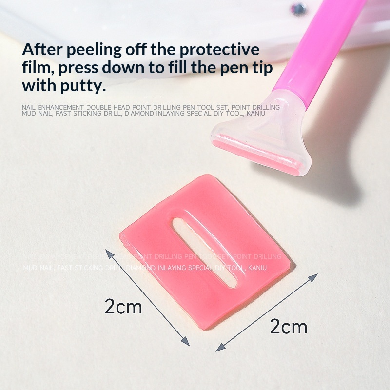 Double-Headed Nail Art Dotting Pen Tool Set