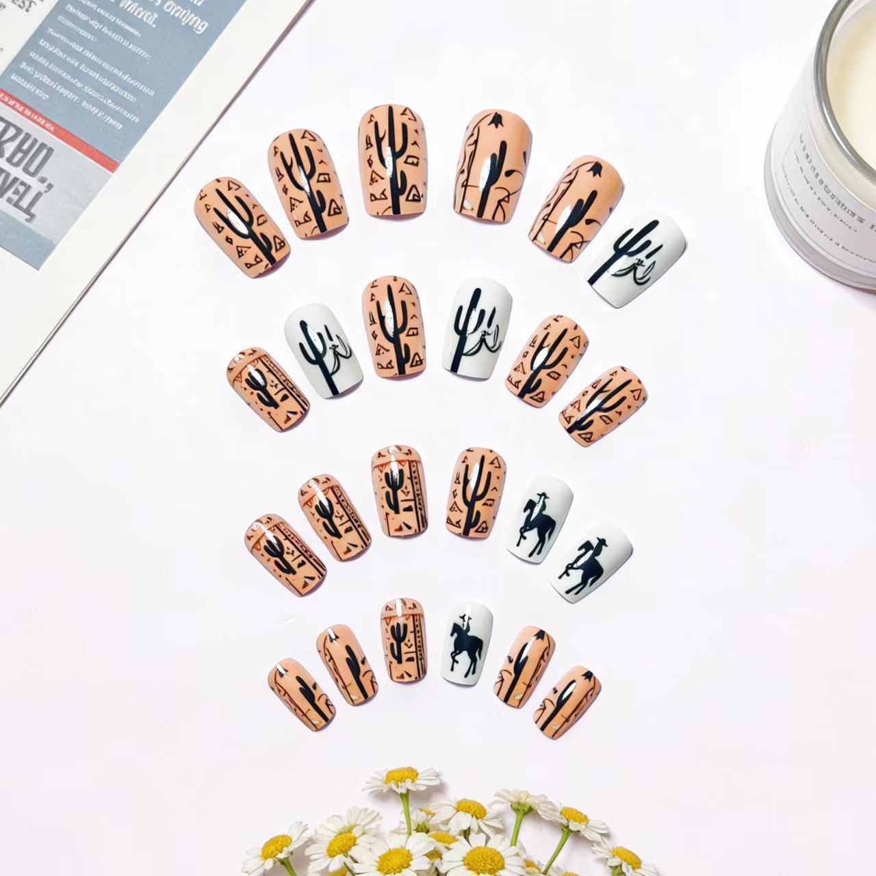 Press-on False Nails Removable Nail Tips