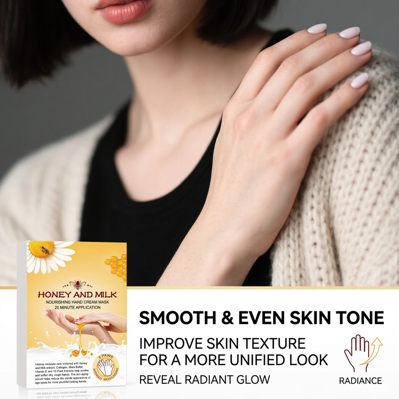 Moisturizing Hand Mask Hydrating And Nourishing Hand Carehome Use