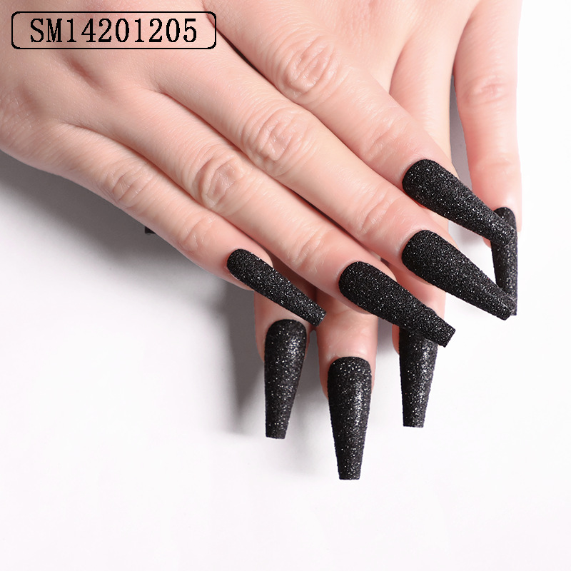 Finished Nail Art Nail Art Glitter Nail Art Sugar Snow Powder Nail Wea