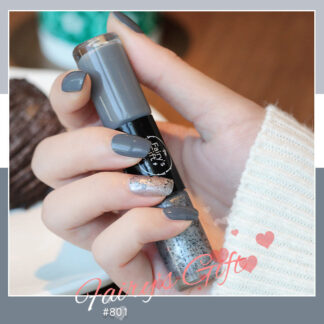 Nail Polish Set Two-Color With Quick-Drying Sequined Nail Polish Free Ba